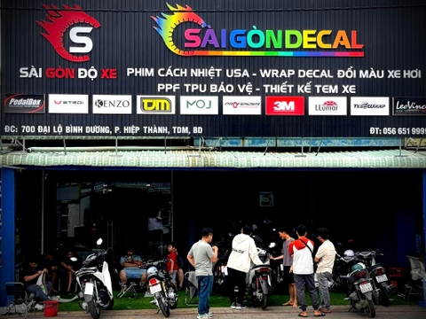Biến Hóa Vespa Cổ Điển Thành Siêu Phẩm Hiện Đại Tại Sài Gòn Độ Xe Bình Dương