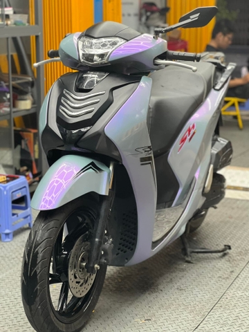 Dán Đổi Màu Xe SH Siêu Đẹp Tại Sài Gòn Độ Xe Gò Vấp