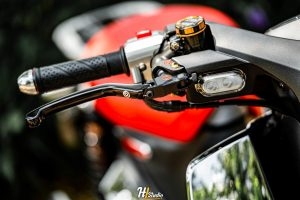 Khám Phá Phong Cách Độ Super Cub Đỏ Đen Đậm Chất Street Style Tại Sài Gòn Độ Xe Bình Dương