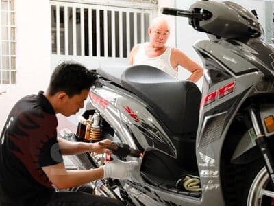 SH350 Độ – Định Nghĩa Lại Đẳng Cấp Đường Phố Tại Sài Gòn Độ Xe Bình Dương