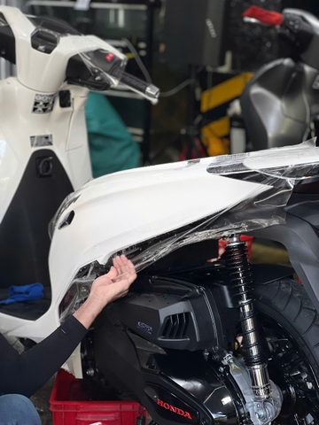 Chăm Sóc SH350i Sau Khi Dán PPF TPU 10mil: Bí Quyết Bền Đẹp Lâu Dài