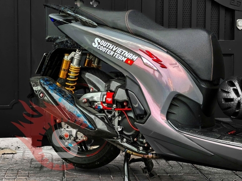 Sài Gòn Độ Xe Bình Dương – Chuyên Độ SH350i Nhựa Nhám Carbon Độc Đáo
