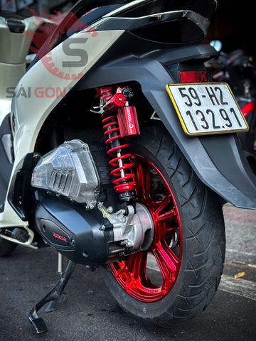 Tăng Hiệu Suất – Tăng Gu Thẩm Mỹ Với SH 160i Độ Profender, HPA GH & Mâm Đỏ Ceramic!