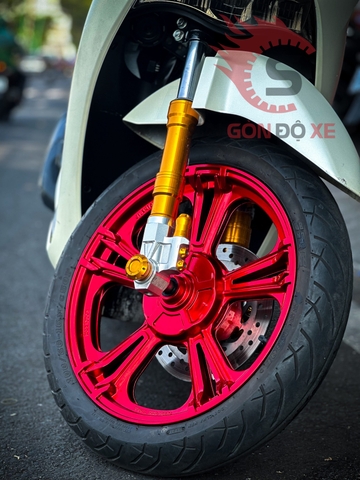 Sơn Mâm Hyper Red Cho SH 160i – Độ Chất Không Cần Nói Nhiều!