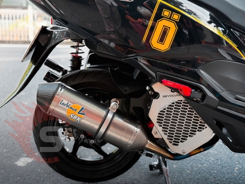 Pô Leovince SBK Titan – Âm Thanh Uy Lực & Hiệu Suất Thoát Khí Tốt Hơn Cho LEAD 2 VALE