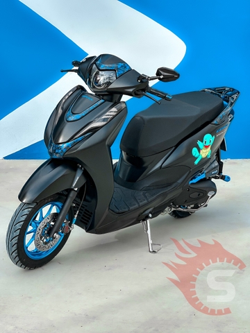 Honda Lead 4 Val Độ Đèn Bi LED Kenzo S600 Pro và LED Xinhan A11 Chỉnh Màu Qua App Điện Thoại