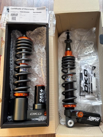 Phuộc OKD Bình Dầu – Nâng Cấp Đáng Giá Cho Người Chơi Đồ Hiệu Xe Máy | Sài Gòn Độ Xe