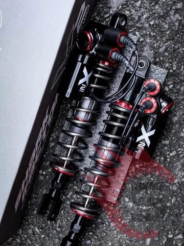Phuộc Shark X2 Bình Dầu Rời Chính Hãng Cho Xe Tay Ga | Sài Gòn Độ Xe