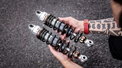 Đánh giá phuộc Shark X2: Nâng tầm trải nghiệm lái Honda SH Việt/Ý