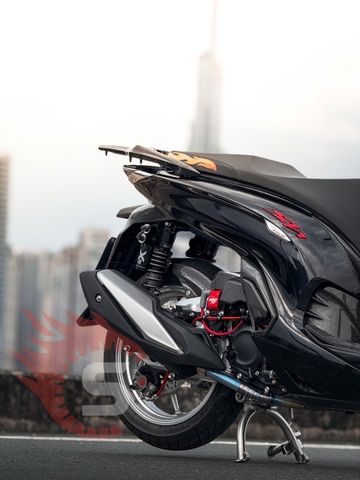 SH350i Dọn Kiểng Full Đồ Chơi – Tăng Hiệu Suất Và Vẻ Ngoài Mạnh Mẽ