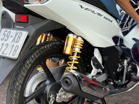 Phuộc Ohlins HO 647 cho Wave Thái 125i: Cải thiện độ an toàn và sự thoải mái khi lái