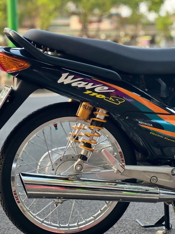Wave S 110 Dọn Zin Cơ Bản: Tăng Cường Độ Ổn Định và Vẻ Ngoài Với Phuộc Ohlins HO 647