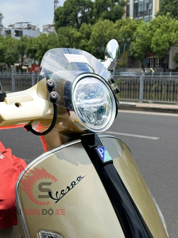 Vespa GTS Super 150 Wrap Màu Vàng Cát – Thay Đổi Phong Cách, Nâng Tầm Đẳng Cấp Năm 2025