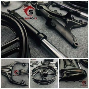 Bảng Giá Sơn Dàn Chân Xe Máy Mới Nhất Tại Sài Gòn Độ Xe Bình Dương