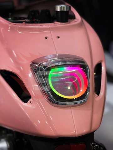 Dán PPF TPU 10mil Cho Vespa Sprint Màu Hồng-Tại Sài Gòn Độ Xe Gò Vấp Bảo Vệ Phong Cách, Giữ Gìn Giá Trị