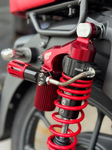 Sài Gòn Độ Xe Bình Dương – Gắn Phuộc Profender Cho Super Cub Bao Ngầu, Bao Êm