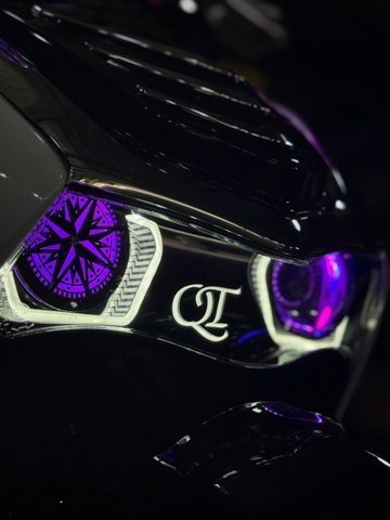 Độ Bi Cầu Và Mắt Xoay La Bàn LED Audi Cho SH Tại Sài Gòn Độ Xe Gò Vấp