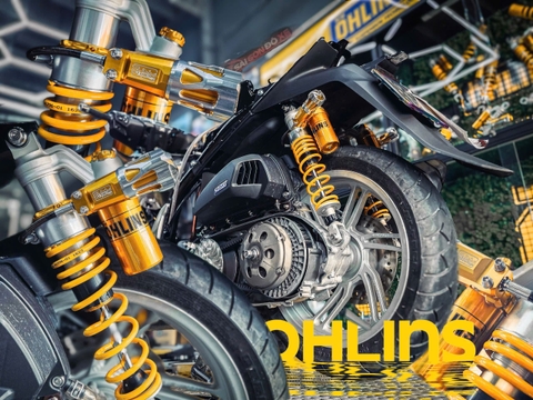 Khám Phá Sức Mạnh Phuộc Ohlins HO243 Dành Cho Xe Tay Ga Tại Sài Gòn Độ Xe Bình Dương