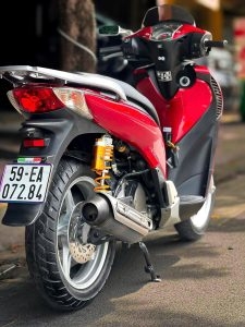 Gắn Phuộc Ohlins Cho SH Ý – Nhún Êm Như Gấu Ôm | Sài Gòn Độ Xe Bình Dương Bao Cháy