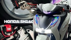 Dàn chân SH 160 đỉnh cao với mâm King Speed CNC, Combo Tay Thắng, Heo Brembo và Phuộc Ohlins Chính Hãng + HPA GH Racing