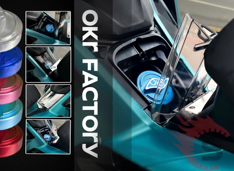 Nắp Che OKR Và Nắp Bình Xăng CNC Cho Air Blade – Tăng Thẩm Mỹ, Thể Hiện Chất Riêng Tại Sài Gòn Độ Xe Gò Vấp