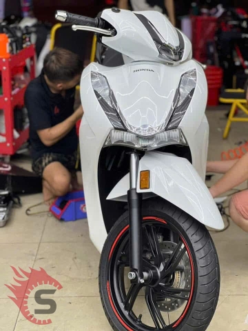Sơn Tĩnh Điện Sporty Xe Máy Air Blade, Vario, SH,... Tại Sài Gòn Độ Xe