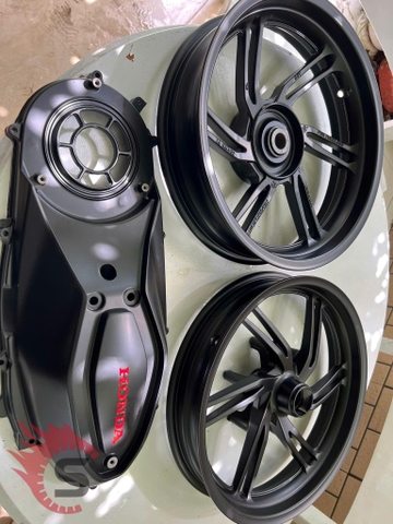 Sơn Sporty Tĩnh Điện Cho Air Blade, Vario, SH Tại Sài Gòn Độ Xe