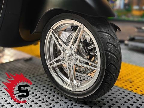 Chơi Vespa Phải Có Chất – Dàn Chân Siêu Cứng Là 1 Thứ Không Thể Thiếu