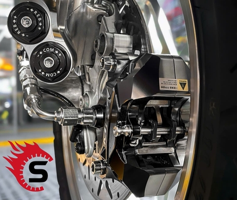 Dàn Đồ Chơi Đắt Giá Trên Vespa – Heo MFZ, Phuộc X2, Mâm CNC Chuẩn Bài Dân Chơi