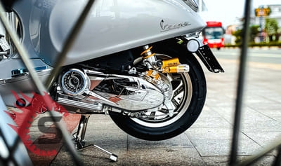 Vespa Sprint Tech 2025 Lột Xác Với Dàn Chân Ohlins – MFZ – CNC: Nhìn Khác, Chạy Còn Khác Hơn