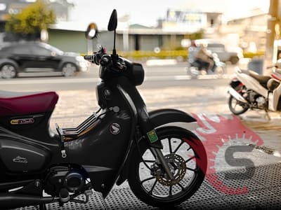 Super Cub 125 – Chất chơi hoài cổ nâng tầm đẳng cấp tại Sài Gòn Độ Xe Bình Dương