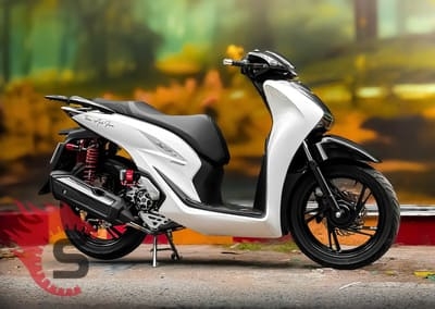 SH160 Độ Hiệu Năng Với Phuộc Profender, Heo Dầu SMRT, Tay Thắng SMRT Và Két Nước CNC Tại Sài Gòn Độ Xe Bình Dương