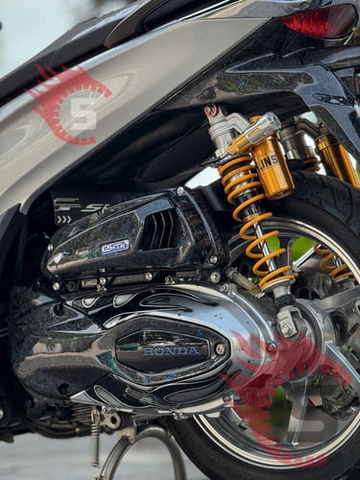 HONDA SH350i ĐỘ PÔ GP RACING, PHUỘC OHLINS, HEO DẦU BREMBO: KHI ĐẲNG CẤP GẶP HIỆU NĂNG THỰC THỤ