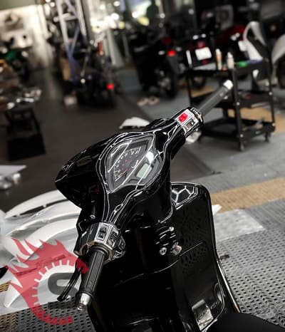 Lột Xác Vespa Từ Trong Ra Ngoài: Độ Đèn – Độ MSD – Dán PPF TPU Tại Sài Gòn Độ Xe Bình Dương