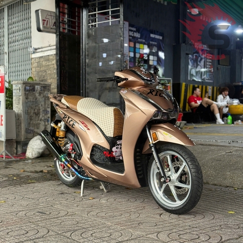 SH350 Độ – Đẳng Cấp Của Ông Hoàng Tay Ga Lột Xác Chuẩn Đét Tại Gò Vấp.