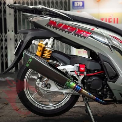 Dịch Vụ Độ Pô GP Racing Cho Honda SH350i Tại Sài Gòn Độ Xe Bình Dương