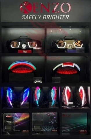 ĐỘ ĐÈN LED AUDI – ÁNH SÁNG THAY ĐỔI DIỆN MẠO HIỆN ĐẠI CHO XE MÁY