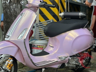 Dán Decal Hồng Anh Đào Cho Xe SH Tại Sài Gòn – Sài Gòn Độ Xe Thủ Đức