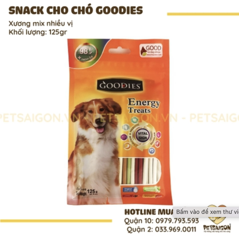 Xương Mix 4 Vị Goodies Cho Chó PETSAIGON
