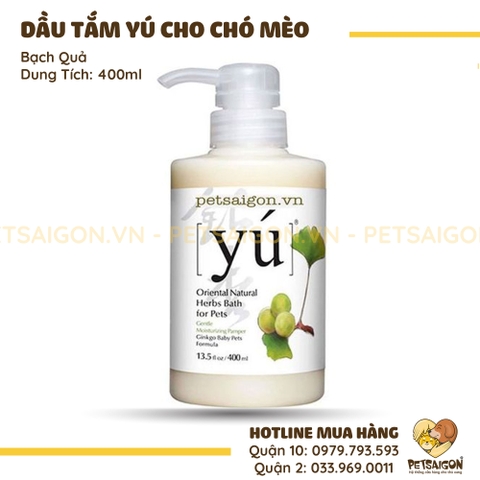 Sữa Tắm Cho Chó Mèo Yu Hương Thơm Cao Cấp