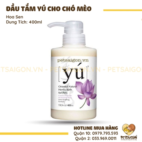 Sữa Tắm Cho Chó Mèo Yu Hương Thơm Cao Cấp