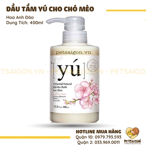 Sữa Tắm Cho Chó Mèo Yu Hương Thơm Cao Cấp