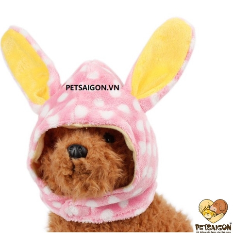 Nón Cho Chó Mèo - Nón Tai Thỏ