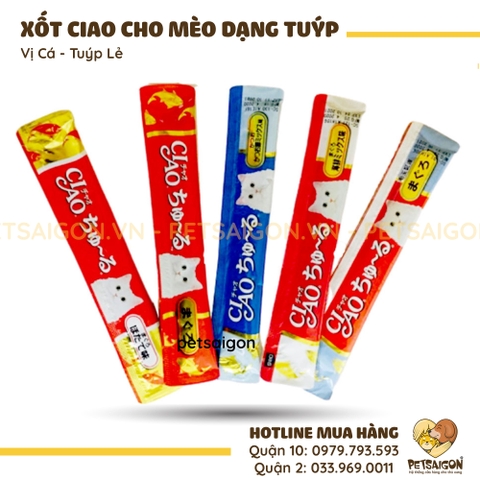 Kem thưởng CIAO cho mèo hộp 50 tuýp
