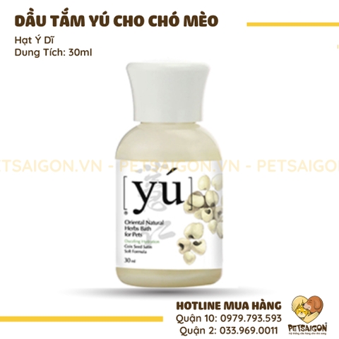 Sữa Tắm Cho Chó Mèo Yu Hương Thơm Cao Cấp