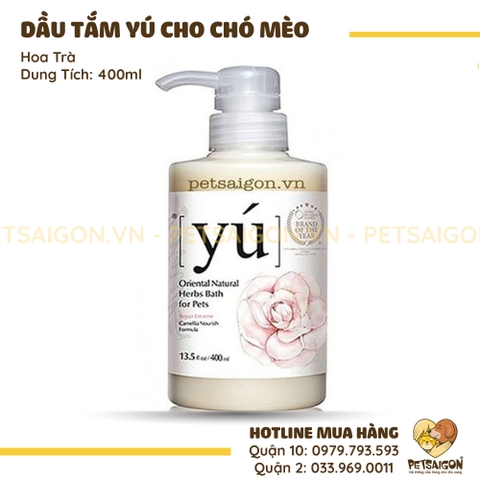 Sữa Tắm Cho Chó Mèo Yu Hương Thơm Cao Cấp