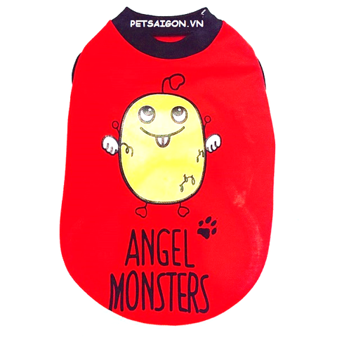 Áo Cho Chó Mèo Monster Sát Nách