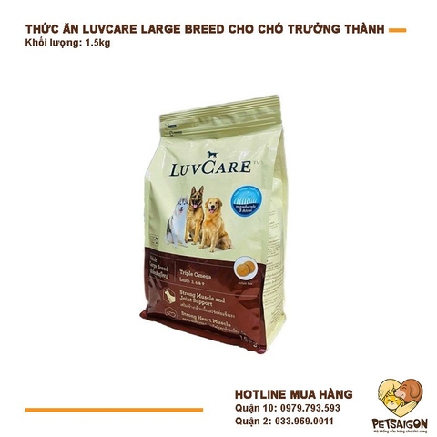 Thức Ăn Cho Chó Giống Lớn LuvCare Large Breed