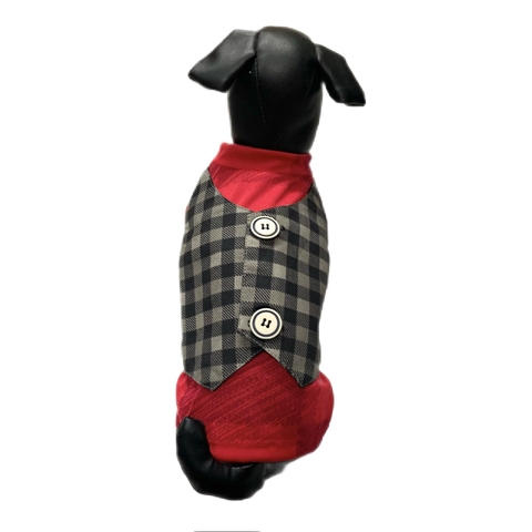 Áo Cho Chó Mèo Kiểu Ghi Lê