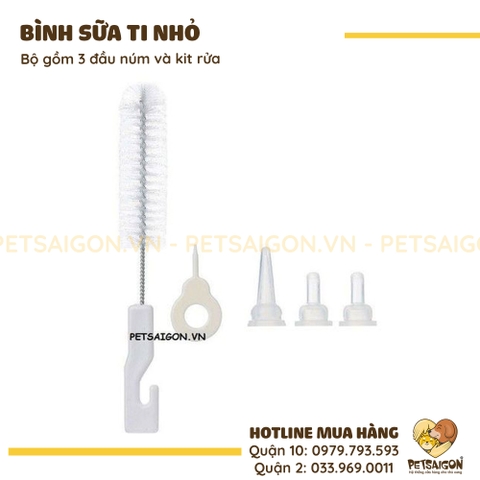 Bình Sữa Cho Chó Mèo Mèo Con, Chó Mèo Sơ Sinh